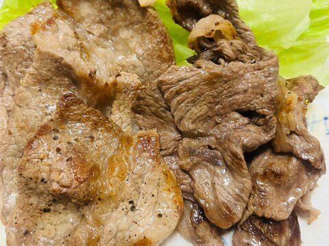 フライパンで焼くだけ!焼肉!